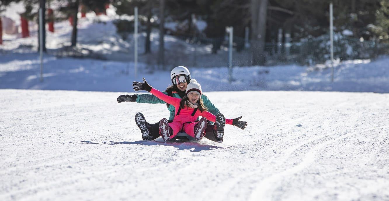 Snowy Trineos Javalambre