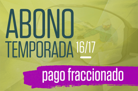 pago fraccionado abono de temporada